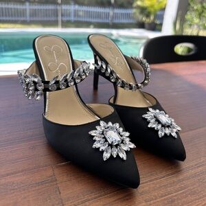 Black heels